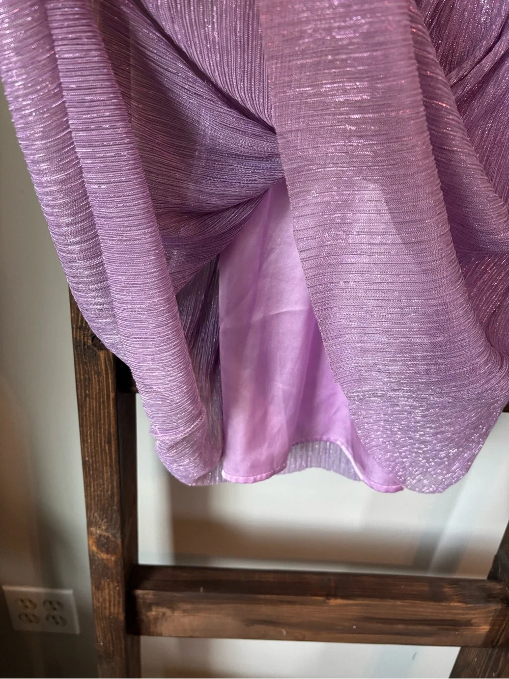 Justice Girls' Sequin & Lavender Tulle Party Dress